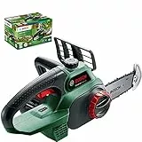 Bosch Akku Kettensäge UniversalChain 18 (ohne Akku, Karton, SDS-System, Schwertlänge: 200 mm, 18 Volt System)