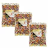 Idena 8270080 - Konfetti, 3 Beutel mit jeweils 50 g, Papierkonfetti, Geburtstag, Dekoration, Mottoparty, Karneval