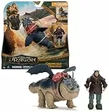 Dreamworks How to Train your Dragon, Wikinger und Drachen Actionfiguren-Set, Fleischklops und Fischbein, Spielzeug für Kinder ab 4 Jahren