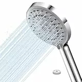 FASDUNT Duschkopf Wassersparend 𝟱 Strahlarten