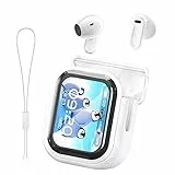 BEARTAIN NE20 AI-Übersetzungs-Ohrhörer in Echtzeit, Sprachübersetzer-Ohrhörer, offene Ohrhörer, Touchscreen, unterstützt 135 Sprachen, Übersetzungsgerät, passend für iOS & Android, für Reisen