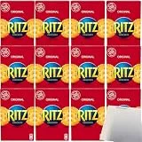 usy Bundle für Ritz Cracker Salzgebäck perfekt auch zu Dips VPE (12x200g Packung) + usy Block