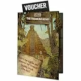 Hidden Games - Puzzle Card - THE TREASURE HUNT - British UK - Greeting card, Escape Room card, Gift card, Money gift card