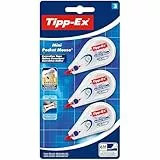 Tipp-Ex Korrekturroller Mini Pocket Mouse, 6m x 5mm, 3er Pack, Ideal für das Büro, das Home Office oder die Schule