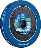 PFERD TOOLS 1,0 mm Trennscheiben Box - 10 Trennscheiben 125 x 1,0 x 22,23 mm in praktischer Blechdose, 69121041 - für hohe Trennleistung und solide Standzeit auf Stahl und Edelstahl (INOX)
