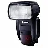 Canon 600EX II-RT Speedlite Blitzgerät (EOS Blitzgerät mit integriertem Funk-Auslöser, Leitzahl 60, Geeignet für entfesseltes Blitzen) schwarz 1177C006