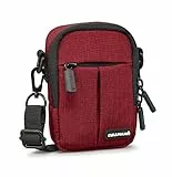 CULLMANN - 90222 - MALAGA Compact 300 - Rot - Kameratasche für Kompaktkamera - 70x110x40mm