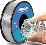GIANTARM Transparent TPU Filament 1,75 mm für Flexible 3D-Drucker 1kg