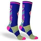 Sport-Socken für Männer und Frauen - Ideale Socken für Laufen, Basketball, Radfahren und Padel - Inshock Barcelona