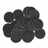 60 Stück 60er Körnung Fußfeilen-Schleifpapierscheiben Nachfüller, Ersatz-Schleifpapierscheiben für Elektrische Fußfeile, Einstellbare Geschwindigkeit, Hornhautentferner,