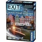 Thames & Kosmos EXIT The Hunt Through Amsterdam Escape Room Kartenspiel, Mystery- und Puzzle-Abenteuer für Kinder und Erwachsene ab 12 Jahren, Familienspielabend, 1–4 Spieler, ideal zum Verschenken