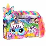 Furby DJ Interaktives Plüschtier – Musik, Lichter & Spiele – 5 Modi, 1.000+ Spielkombos – spricht Englisch & Furbisch – ab 6 Jahren – Keine App oder Internet erforderlich