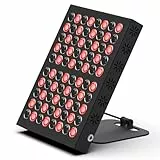 Rotlichtlampe, Trayvespace 80LED 62W Infrarotlampe, 660nm & 850nm Red Lights with Timer, Helligkeitseinstellung, Infrarot Rotlicht für Heim, Bürogebrauch