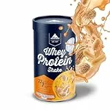 Multipower Whey Protein Shake Pulver 420g, Protein Pulver mit Peanut Caramel Geschmack und Vitamin B6, ideal zur Regeneration des Körpers nach dem Sport