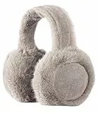 Unning Ohrenwärmer Damen Winter Faltbare Ohrenschützer Weich Ohrenschutz Plüsch Ear Muffs for Women