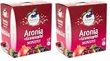 Aronia ORIGINAL Bio Aronia + Granatapfel Muttersaft | 3 Liter Direktsaft | Vegan, ohne Konservierungsstoffe, ohne Zuckerzusatz (lt. Gesetz) (Packung mit 2)