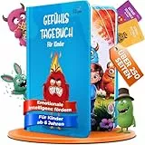 Filapen® Gefühlstagebuch für Kinder ab 6 Jahre –100 Tage Emotions-Tagebuch zum Gefühle verstehen, Achtsamkeit & Dankbarkeit lernen,250 Seiten Kindertagebuch für Mädchen & Jungen (Blau)