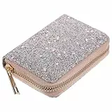 PACKOVE Glänzende Geldbörse Portemonnaie Teenager Mädchen Geldbörse Mit Reißverschluss Damen Leder Mini Für Damen Und Mädchen