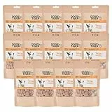 Dogs'n Tiger – Fatzke Trainingsleckerli aus 99% Fleisch – artgerechte Hundeleckerlis ohne Zucker, künstliche Aromen – gut verträglich (gefriergetrocknetes Entenbrustfilet, 14x 80g