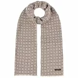 bugatti Ramavo Sommerschal Schal Damenschal Herrenschal Damen/Herren - mit Fransen Frühling-Sommer Frühjahr Sommer - One Size schwarz