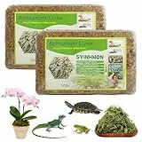 Sphagnum Moos 1kg, Weciau Spagnummoos für Pflanzen, Ernährung Organisches Torfmoos, Sphagnum Moss für Orchideen, Reptile, Pflanzensetzlinge, Bewurzelung Von Stecklingen