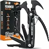 BIIB Geschenk Valentinstag für Ihn, 12 in 1 Multitool Gadgets für Männergeschenke, Valentinstag Geschenke für Ihn, Geschenke für Papa Camping Zubehör, Geburtstagsgeschenk für Männer Werkzeug