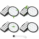 4 HEPA-Filter Set Kompatibel Rowenta Staubsauger RO6984EA RO6941EA RO6963EA RO6921EA RO6971EA RO6993EA (Modell RO69xx) Filter für X-Trem Power Cyclonic Comparer ZR006001