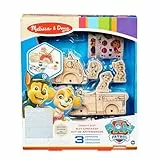 Melissa & Doug Paw Patrol hölzernes Mal- und Bastelset | 3+| Fahrzeuge und Kinderspielzeug | Geschenke für Jungen und Mädchen
