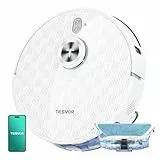 Tesvor S8Pro Saugroboter mit Wischfunktion -8000Pa Staubsauger Roboter 3in1 Roboterstaubsauger+LiDAR-Navigation+240 Min Laufzeit,APP/Alexa Steuerung,ideal für Haustierhaare,Teppiche,Hartböden.