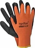 Ogrifox OX-WINUA_PB Schutzhandschuhe, Ox.12.320 Winua, Orange-Schwarz, 10 Größe, 12 Stück
