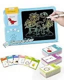 Vicalo Deutsch Lernspielzeug, Deutsch und Englisch Lernen für Kinder 1-6 Jahre, 510 Wörter Sprechende Flash-Karten mit LCD Schreibtablett, Montessori Interaktive Geschenk für Kind Geburtstag