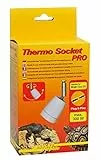Lucky Reptile HTSP-5 Thermo Socket Pro, Porzellanfassung mit Gelenk, montierte Terrarienleuchte, 1 Stück (1er Pack)