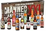 Kalea | XXL Männerhandtasche | 12 x 0,33l Bierspezialitäten aus Privatbrauereien | Biergeschenke für Männer und Frauen | Weihnachten | Geschenksidee