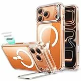 ESR für iPhone 17 Pro Max Hülle, Kamerasteuerung, kompatibel mit MagSafe, Militärnorm Schutzhülle, integrierter Versteck Ständer Handy Case, Kratzfeste Rückseite, Classic Serie, Klar