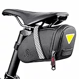 ROTTO Satteltasche Fahrrad Sattel Tasche für Mountainbike Rennrad Wasserdichter Reißverschluss