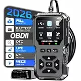 OBD2 Diagnosegerät OBD Auto Diagnose,OBD EOBD+CAN Scanner Auslesegerät mit OBDII Funktionen,OBD-II Diagnosewerkzeuge für alle Fahrzeuge,KFZ Auslesegerät Deutsch für BMW VW Mercedes Audi (V530-Schwarz)