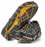 YakTrax Unisex Walk Schuhkrallen Eisspikes, Schwarz (Schwarz), Small ( EU-Schuhgröße 38-40)
