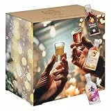Corasol Omas Feine Liköre & Schnaps Adventskalender mit 24 Likörspezialitäten in edlen 2cl-Flaschen (480 ml)