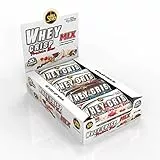 ALL STARS Whey Crisp Protein Riegel 12 x 50g Mix Box - Mit ca. 15g Eiweiß, Trainingssnack reich an hochwertigem Molkenprotein und mit knusprigen Crispies