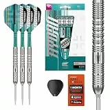 Target Darts Hydro Steel Tip Dart Set, 23G (Barrel 01) | 90 % Wolfram-Darts, Silberne Swiss Point-Spitzen, Pro Grip Tag-Schäfte, Pro Ultra No.6-Flügel, SP-Werkzeug inkl