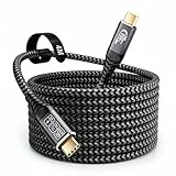 CAKOBLE USB C Kabel 4M, USB 3.2 Gen2 Schnellladekabel, 20 Gbps Datenübertragung, 100W 20V/5A Ladekabel USB C,4K @ 60Hz Videoübertragung für Laptop, Mobiltelefon, USB-C-Geräte…