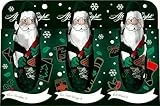 NESTLÉ AFTER EIGHT Mini-Weihnachtsmänner aus Pfefferminz-Schokolade, kleine Schokonikoläuse mit Zartbitter-Schokolade, 1er Pack (1 x 60g)
