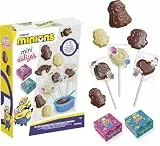 Lansay - MINI Delices Schokoladenwerkstatt Minions - Schokoladen Set für Kinder ab 5 Jahren - DIY Schokoladenfiguren Selber Machen inkl. Formen & Zubehör - Kreatives Backset & Geschenkidee