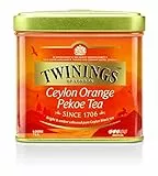 Twinings Ceylon Orange Pekoe loser Tee Dose 100g, Schwarztee, Das erfrischende Aroma charakterisiert diesen Tee. Black Tea 6er Pack (6 x 100 g)