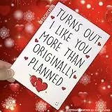 Peachy Antics Lustig Geburtstagskarte Jubiläumskarte Valentinstag Karte Ehemann Ehefrau Girlfriend Boyfriend Weihnachtskarte Lustig I Like You Mehr Karten PC270