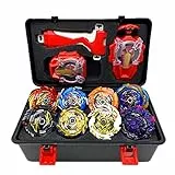 Gyro Battling Tops Kreisel Burst Turbo Blade Kreisel Set, 4D Spielzeug Geschenkset mit Metallschmelzkreisel und Sendereinheit