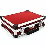 Allit AluPlus Basic L 35 424110 Universal Werkzeugkoffer unbestueckt (L x B x H) 345 x 285 x 105mm, Rot, (L x B x H) 345 x 285 x 105 mm