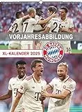 N NEUMANNVERLAGE - FC Bayern München 2026 Posterkalender, 48x64cm, Fußball-Kalender mit Motiven der Stars, Fan-Kalender mit Fußball-Highlights, ... internationales Kalendarium: XL-Kalender 2026