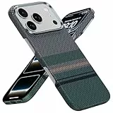 BENKS Ultra Dünn für iPhone 17 Pro Hülle für MagSafe, Aus Dupont Kevlar Aramidfaser Gefertigt, Handyhülle iPhone 17 Pro Case Stoßfest Kratzfest Slim iPhone Hülle, ArmorAir Aurora
