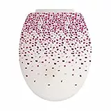 MSV Sitz W.C. 'Brest', pink, 47 x 36.5 x 3.5 cm, 99 Stück